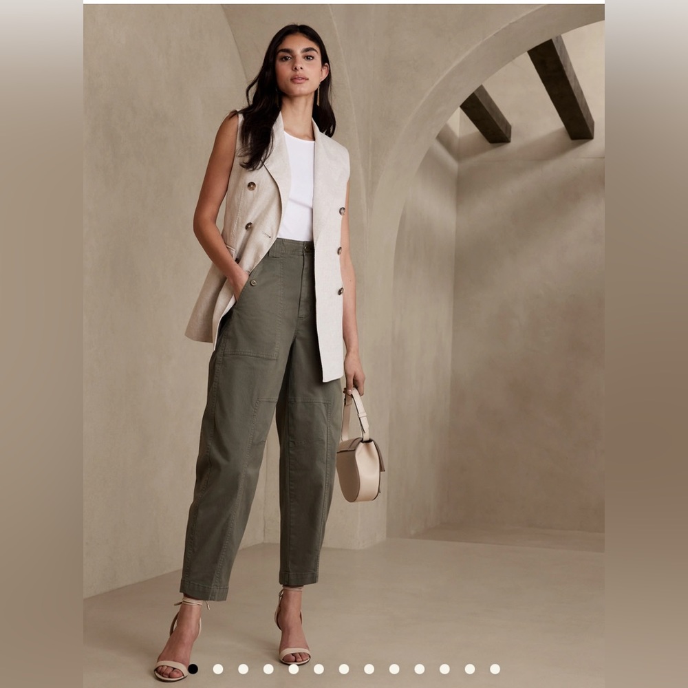 Banana Republic Sage Barrel Pants